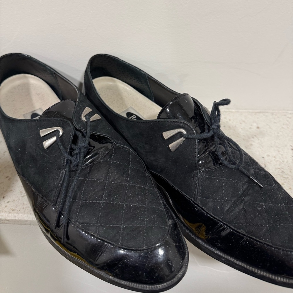 Crockpot Danville Leather Womens Size 8 1/2 Oxford Shoes